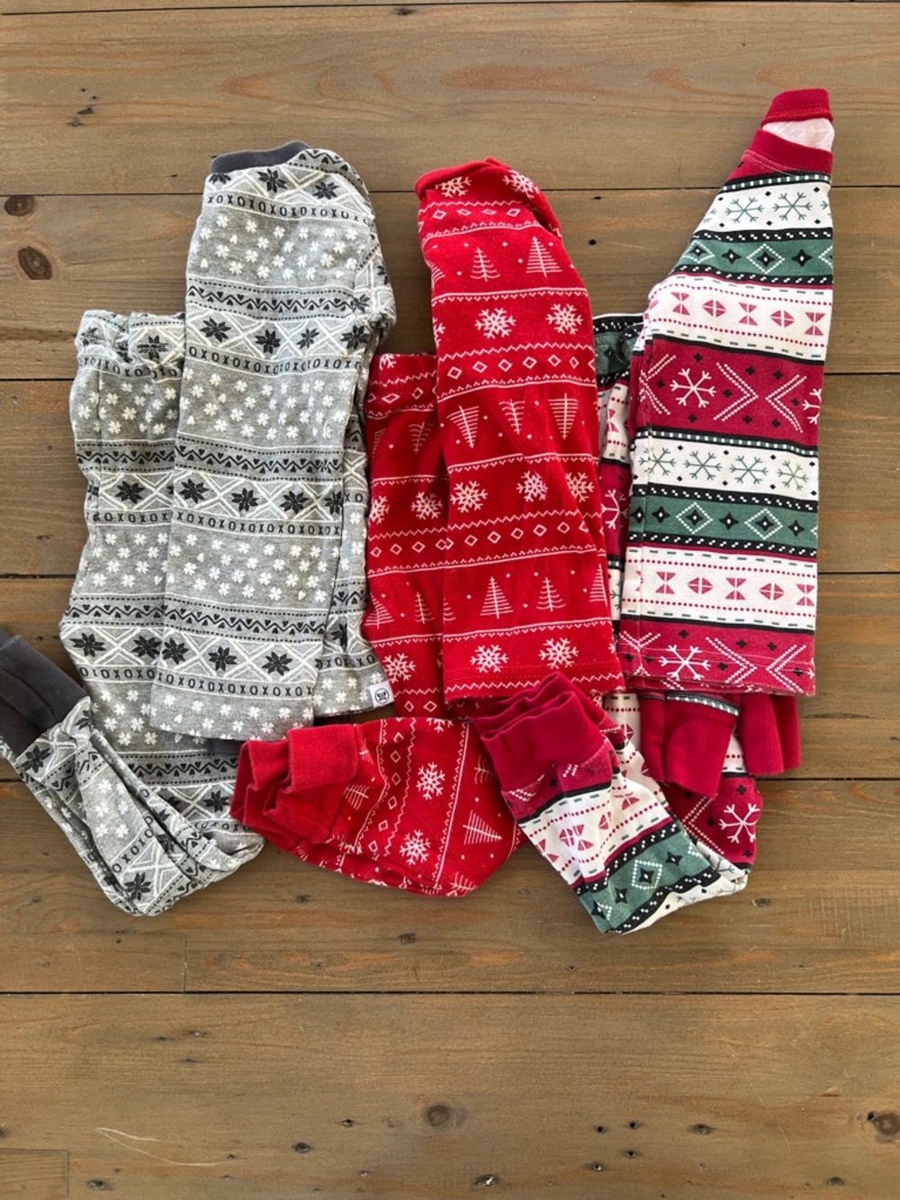 Honest, Rabbit & Bear, Carters Christmas Pajama Sets - 4T